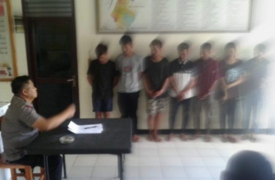 Ngelem, Polsek Tanete Rilau Amankan 7 Anak di bawah Umur