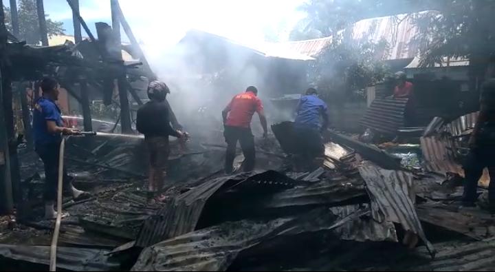 Kebakaran di Mareto, Satu Rumah Warga Ludes, Tidak Ada Korban Jiwa