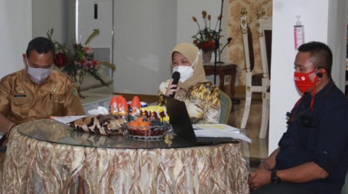 Kumpulkan Camat, Hasnah Syam Evaluasi Persiapan Kabupaten/Kota Sehat