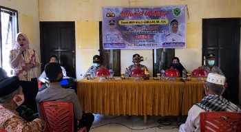 Silaturahim di Palanro, Kapolres Barru Ajak Masyarakat Jaga Kesehatan dan Keamanan