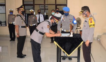 Kabag Sumda Polres Barru Resmi Berganti