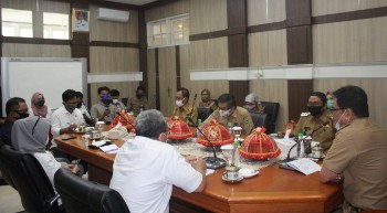 KPU dan Pemkab Barru Bahas Standar Protokol Kesehatan di Pilkada