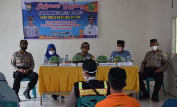 Kapolres Barru Berkunjung ke Desa Galung