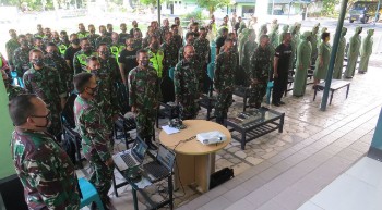 Jam Komandan, Dandim 1405/Mlts Ingatkan Personel Soal New Normal, Netralitas TNI Hingga Bijak Bermedsos