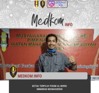 Sebagai Ketua Baru Komisariat AL Birru IMM Cabang Barru, Misbahuddin Siap Jalankan Amanah
