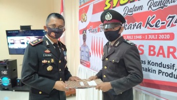 Bhabinkamtibmas Desa Paccekke yang Sukses Dorong Warga Kembangkan Tanaman Porang Ini Juara Lomba Ceramah Tingkat Polda Sulsel