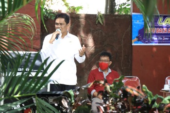 Pemkab Barru Dorong Minat Baca Lewat Cafe