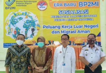 Cegah TKI Ilegal, Hasnah Syam Gandeng BP2MI Sosialisasi Penempatan Tenaga Kerja Luar Negeri