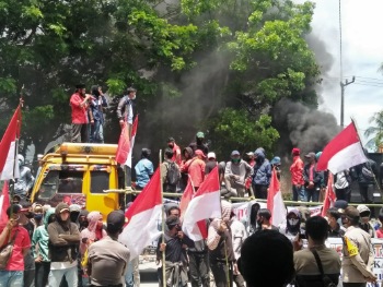 Warga Barru Kecam Aksi Unras, Minta Polisi Usut Dalangnya