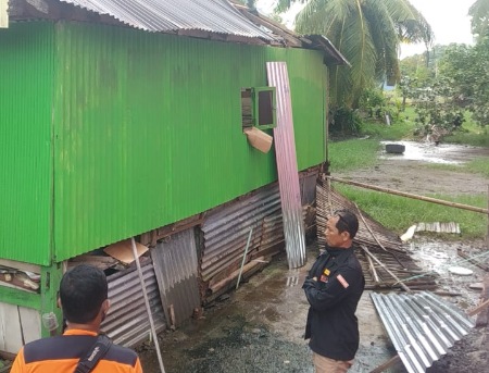 Pramuka Peduli Indentifikasi dan Bakal Salurkan Bantuan untuk Korban Angin Kencang di Barru