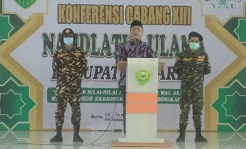 Hadiri Konfrensi Cabang NU Ke 13 Sekda Barru Sebut NU Sederhana dan Bersahaja