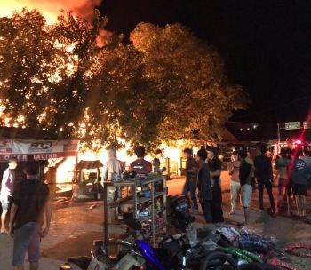 Tujuh Rumah Terbakar dan Satu Orang Meninggal di Tanete Rilau Barru