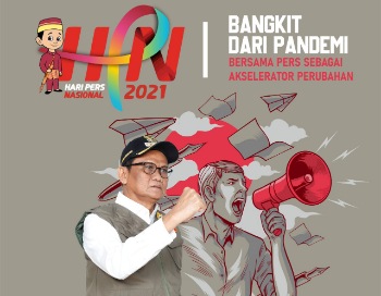Selamat Hari Pers dan Terima Kasih, Dua Pesan Bupati Suardi Saleh di HPN