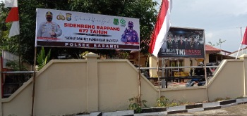 Hut Sidrap ke 677, Ini Harapan dan yang Dilakukan Kapolsek Baranti
