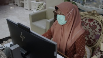 Bersama Hasnah Syam, IKA Dokter Gigi Unhas Bahas Layanan Dimasa Pandemi