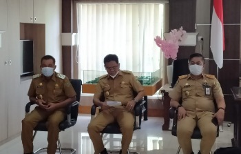 Hari Perdana Tugas, Bupati dan Wakil Bupati Barru Gelar Coffe Morning