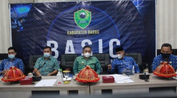Vidcon, Sekda Barru dan KASN Bahas Menajemen ASN Melalui Sistem Merit