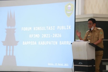 Konsultasi Publik RPJMD Barru, Pemda Libatkan Tokoh Masyarakat, Insan Pers, dan Aktivis LSM