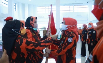 Hj. Nuraeni Latuwo Pimpin Srikandi PP Barru Priode 2021-2024