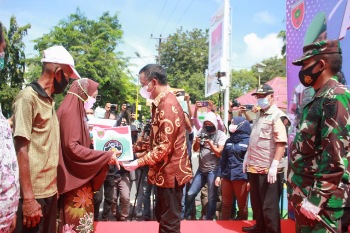 Wakil Bupati Barru Hadiri Launching Tagline ASR Kodam XIV Hasanuddin