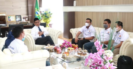 Audiens dengan Bupati, Pengurus Percasi Barru Sampaikan Program dan Rencana Kejurda