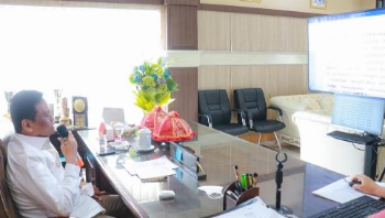 Bupati Buka Webinar Pendidikan dan Beasiswa PC SEMMI Barru dan Intitut Parahikma