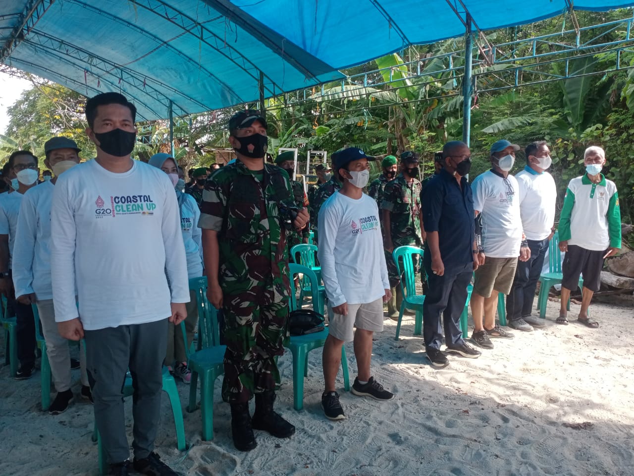 Wakili Bupati Barru, Staf Ahli Andi Jalil Mappiare Hadiri Hari Rimbawan Yang Di Gelar Indonesia Power PLTU Barru