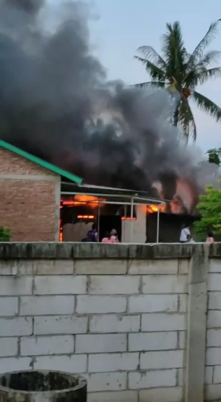 Kebakaran Di Kessie Hanguskan 1 Unit Rumah Kos