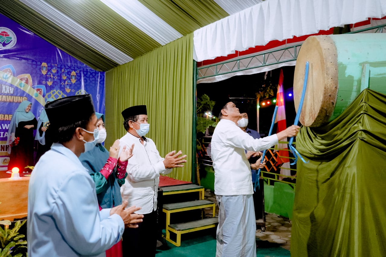 Bupati Barru Buka Gema Ramadhan Remaja Masjid  se- Desa Siawung