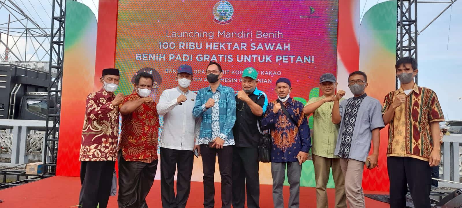 Kelompok Tani Di Barru, Kecipratan Bibit Gratis Dari Gubernur Sulsel