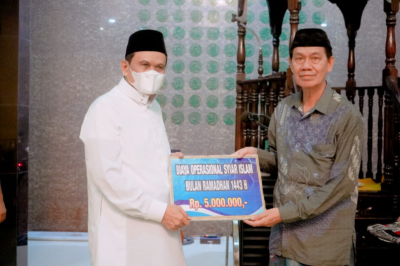 Safari Ramadhan Malam ke 25, Bupati Barru Kunjungi Masjid Besar Adda'wah Mangkoso