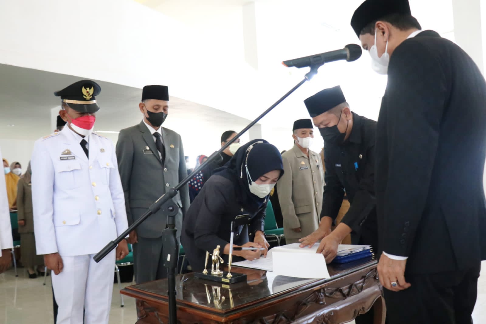 Suardi Saleh Lantik Putrinya Jabat Direktur RSUD Barru