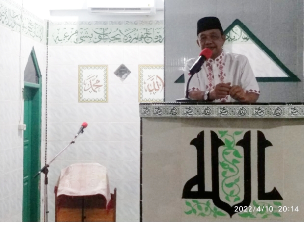 Safari Ramadhan Malam Ke 9, Wabup Di Mesjid Durhatul Hayat Pasar Baru