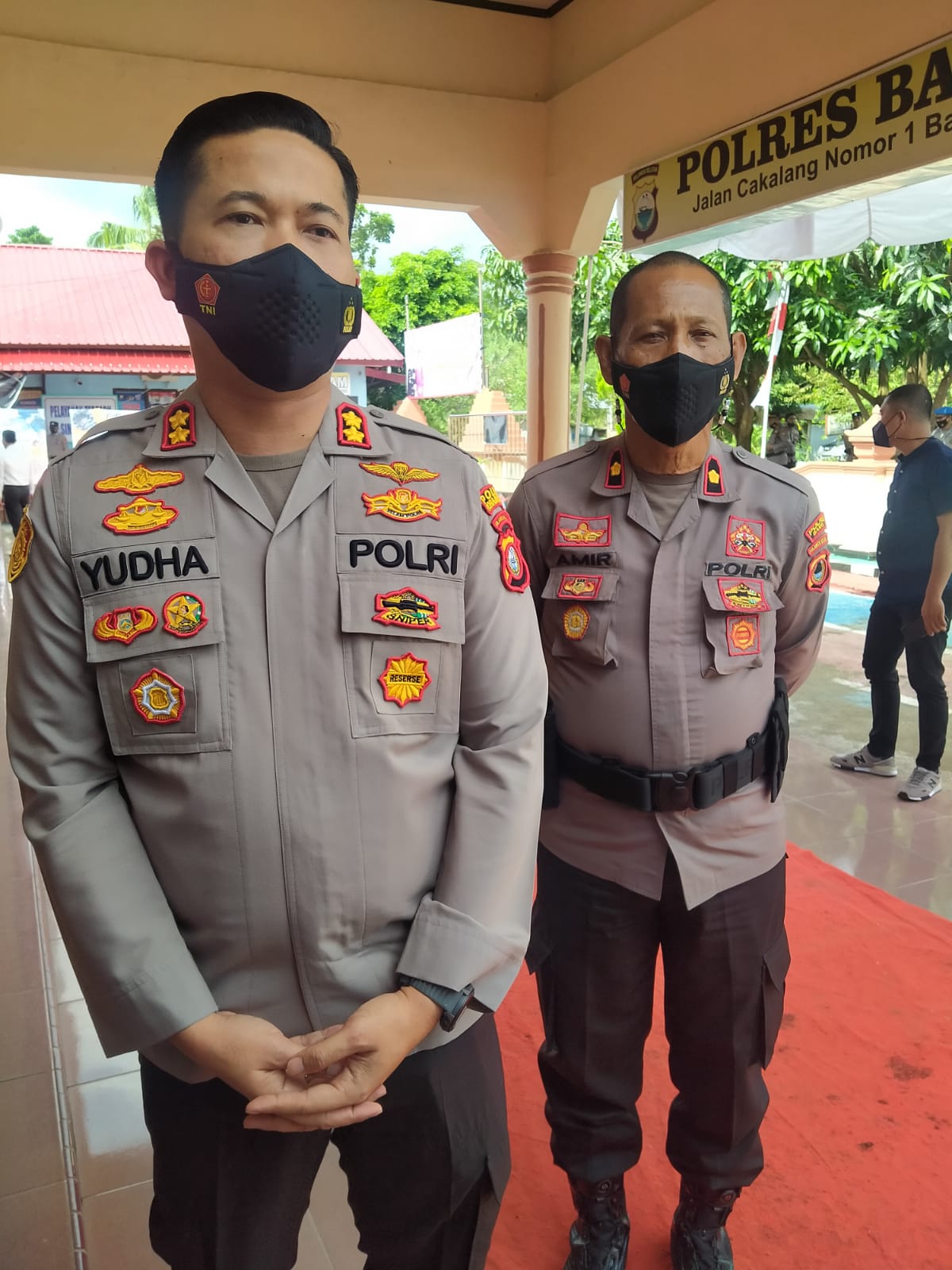 Jabat Kapolres Barru, Yudha :Kolaborasi Pemkab Barru Genjot Vaksinasi