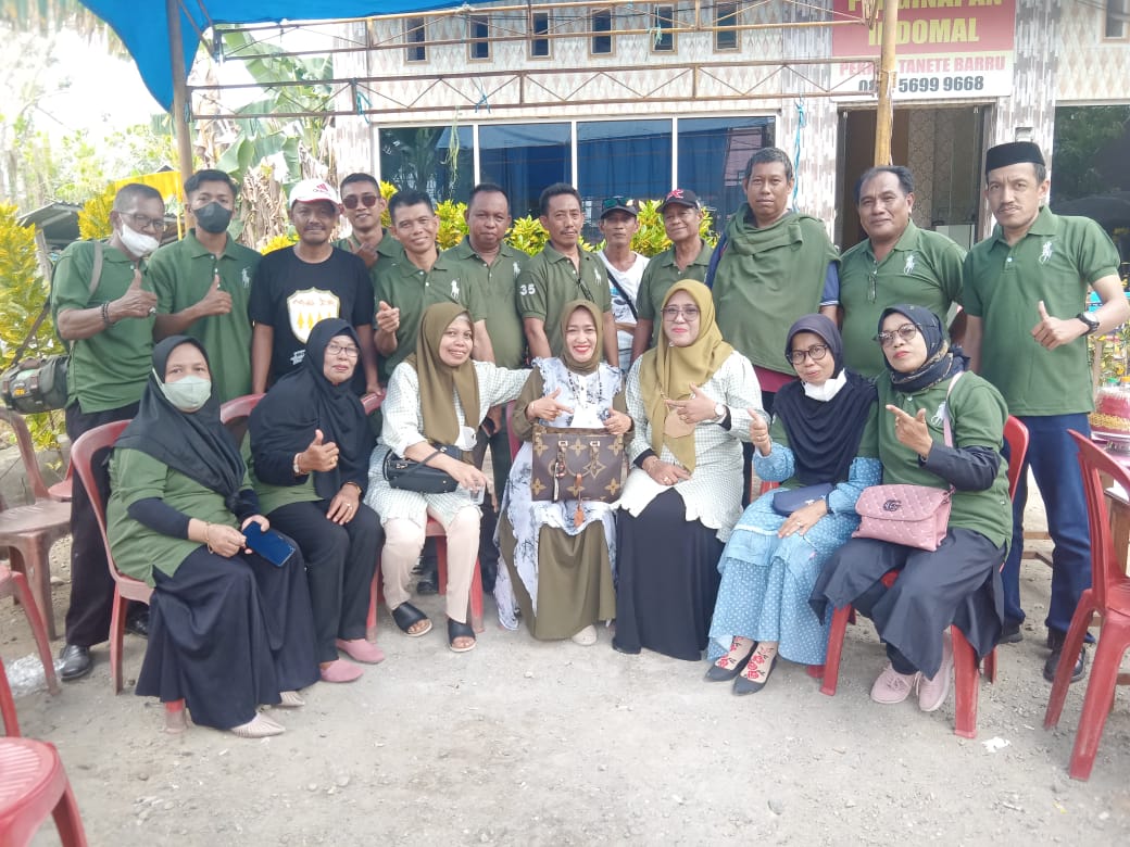 Pulang Kampung, Kerukunan Bugis Barru Gelar Halal Bi Halal Di Pekkae