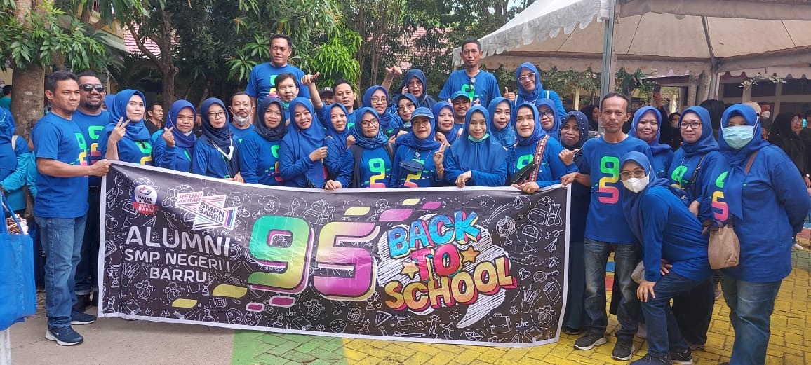 Alumni 95 Meriahkan Reuni Akbar SMP 1 Barru