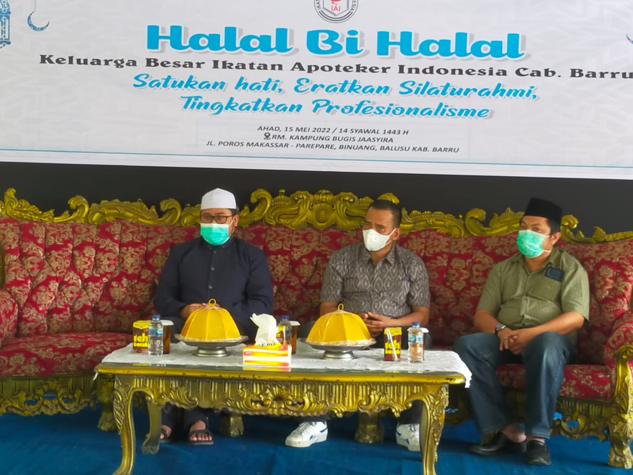 HBH IAI, Kadinkes Barru Sosialisasikan Rumah Tunggu  Pemkab Barru