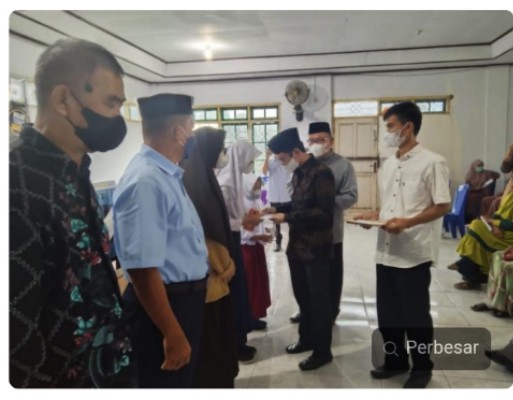 Wakili Bupati Barru, Kadis Peridang Buka RAT KP-RI Sejahtera Mangkoso Dirangkaikan Isra Mi’raj
