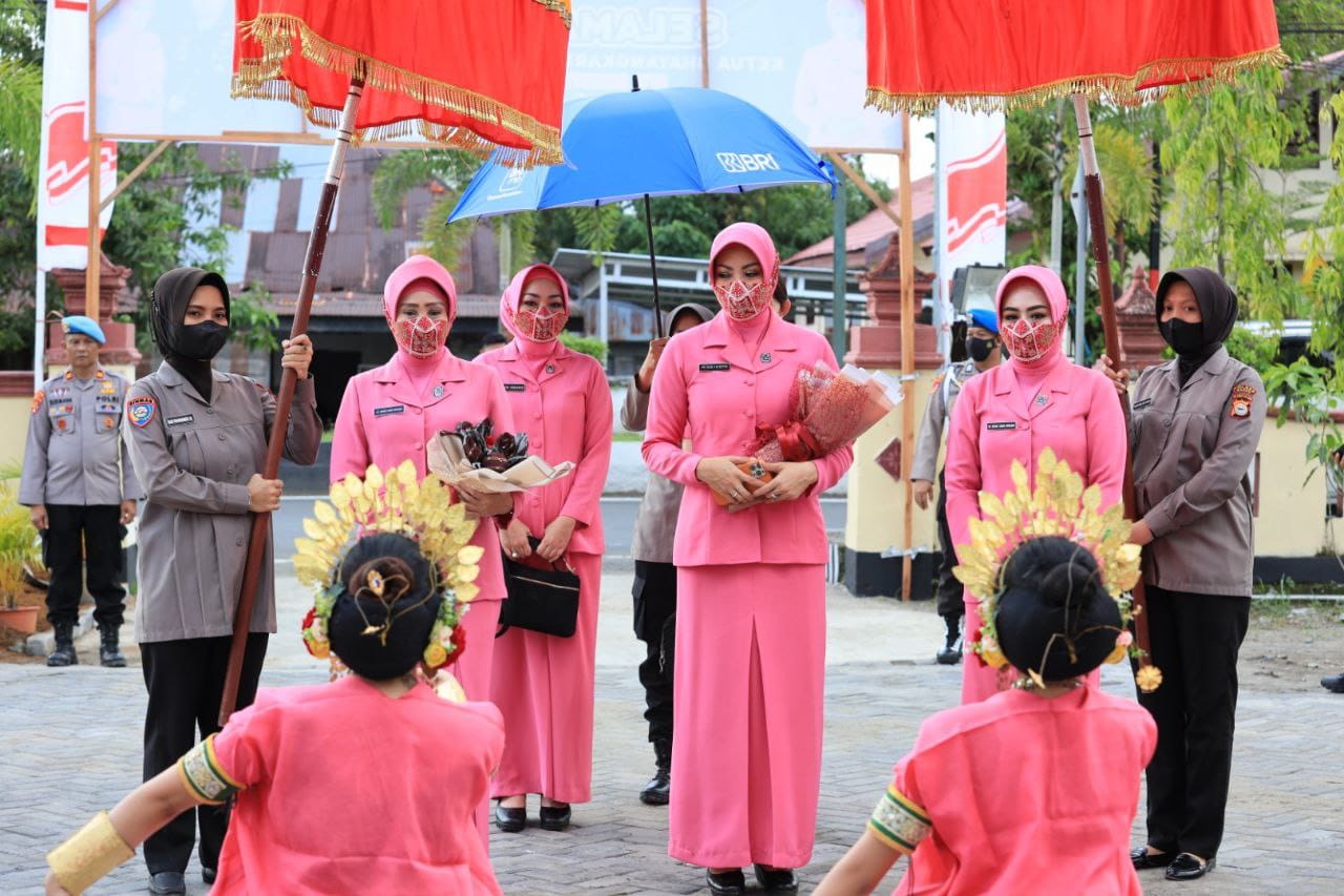 Ketua Bhayangkari Sulsel Kunjungan Di Barru, Agendanya Ini