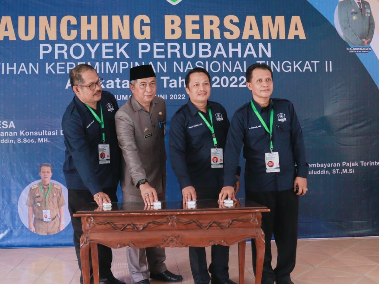 Sekda Apresiasi Tiga Kadis Barru Launching Proyek Perubahan