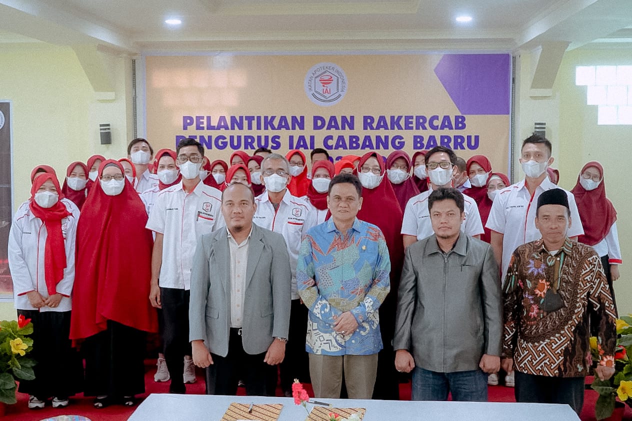 Sah, Taswi Pimpin IAI Cabang Barru, Bupati Barru: Wujudkan Masyarakat Sehat