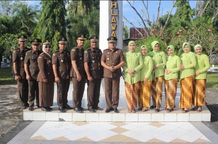 Upacara HBA Adhyaksa ke-62 Kajari Barru Berlangsung khidmat