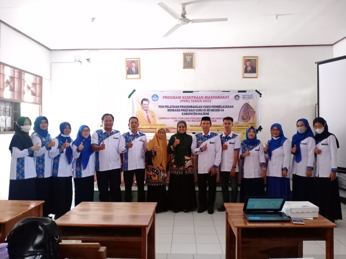 Dosen UNM Gelar Pengabdian Masyarakat Di SDN 49 Majene, Ini Kegiatannya