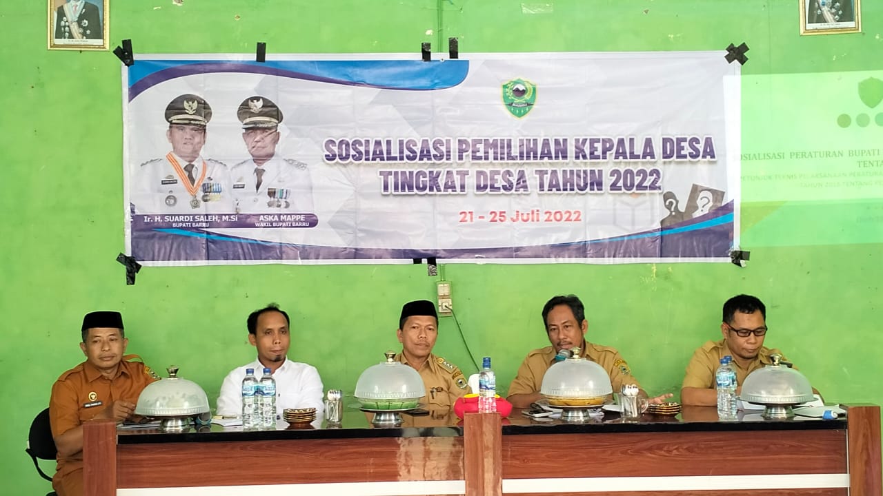 DPMD P2KB P3A Sosialisasi Pilkades Serentak 2022 di Desa Pujananting.