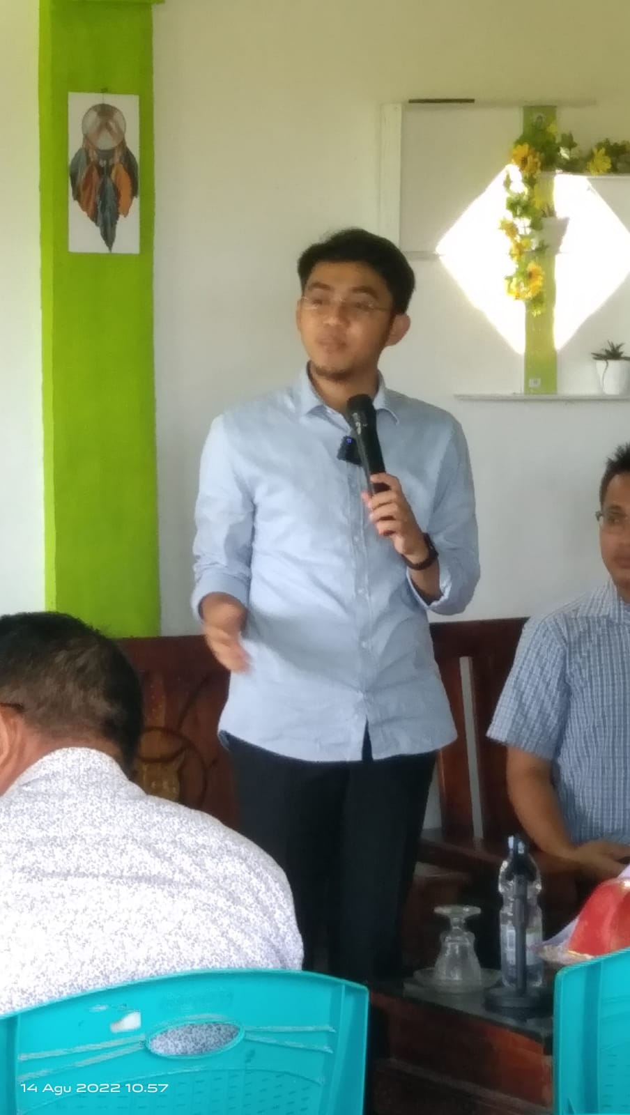 Aleg  DPRD Sulsel dari PKS Ismail Bahtiar Sosperda Pencegahan Narkotika Di Kel.Kiru-Kiru