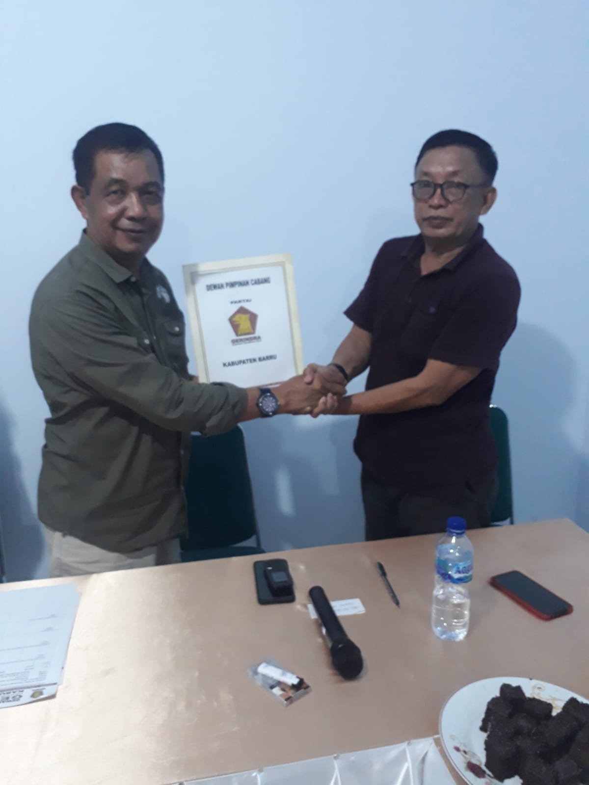 Tokoh Pontensial Gabung Gerindra, Langsung Diberikan SK