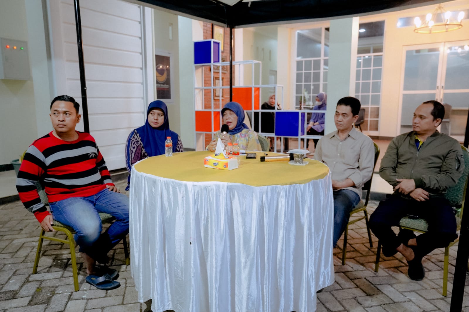 Eratkan Silaturahmi, Hasnah Syam Undang Seluruh Wartawan dan LSM Se-Kabupaten Barru