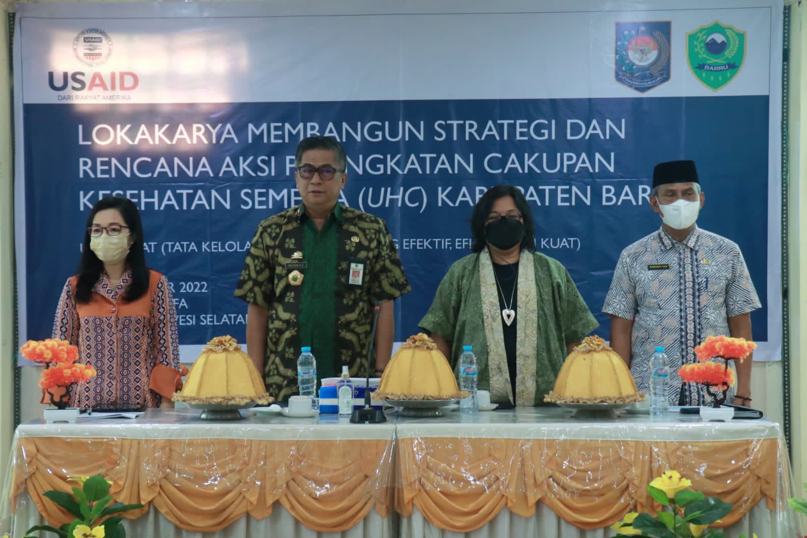 Pemkab Barru Kerjasama  USAID Erat Tingkatkan Cakupan Kesehatan di Barru