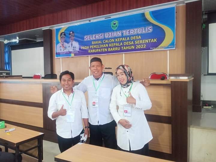 Sebelum Ikuti Tes Tertulis, Tiga Cakades Siddo Lakukan Salam Persaudaraan