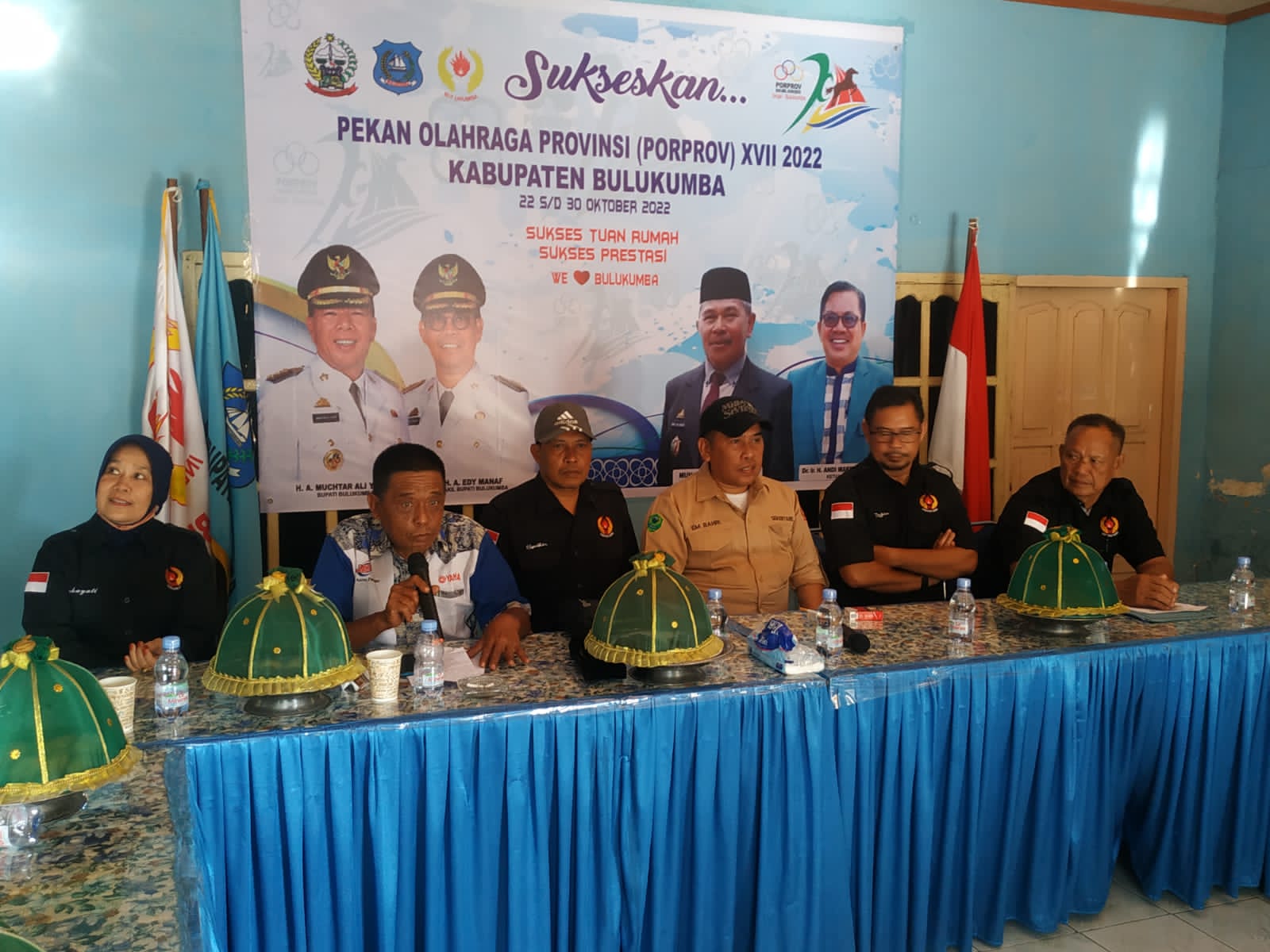 KONI Barru Survei Posko Induk dan Pemondokan Atletnya  di Bulukumba Dan Sinjai